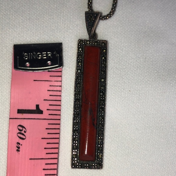 Charcoal Grey/Brown Necklace Set - Picture 4 of 5